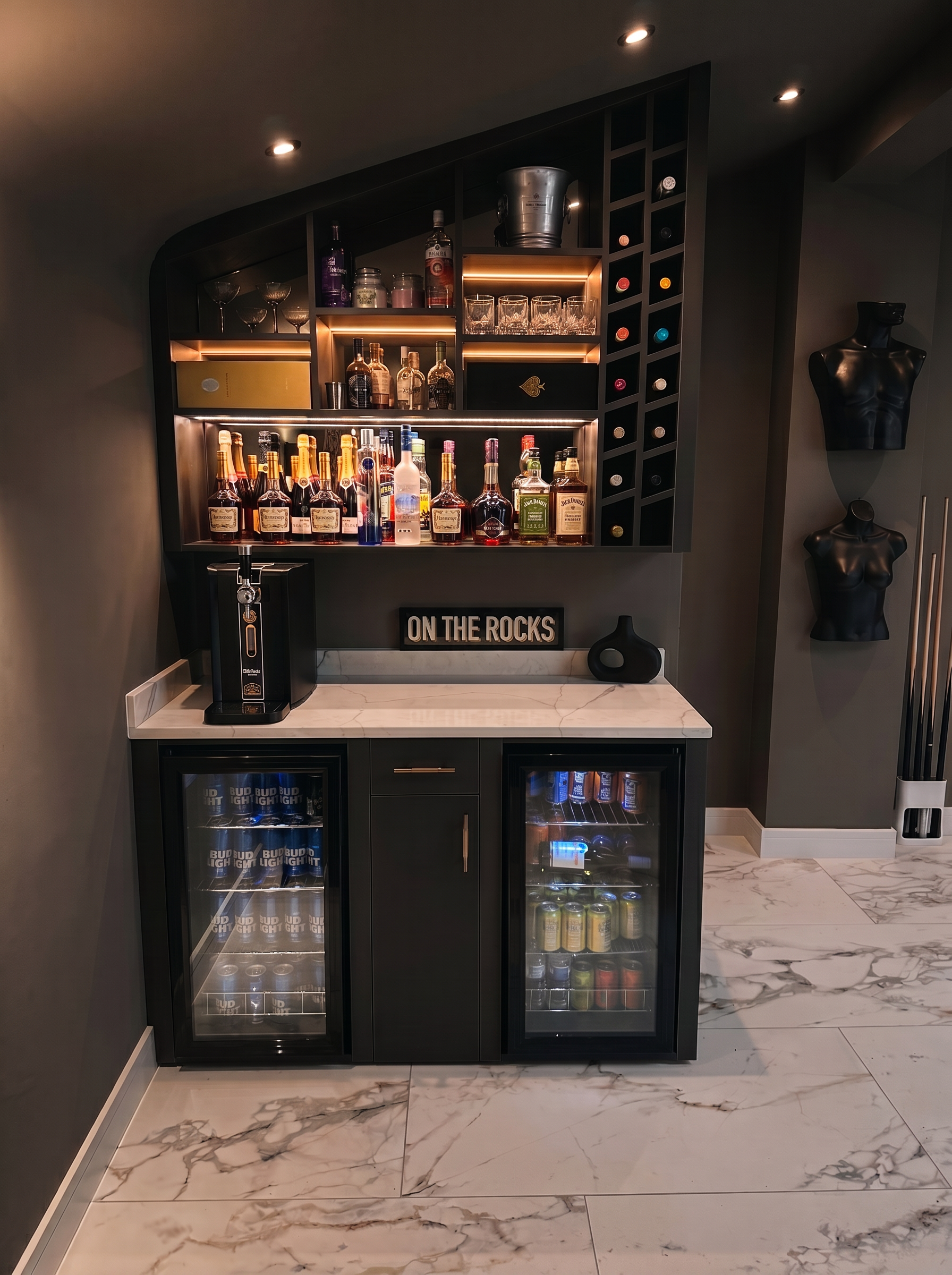 Bespoke home bar